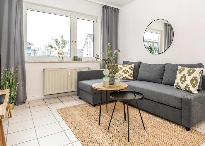 3-zimmer-wohnung Nahe City, Bis 5 Personen, Smarttv, Wifi, Balkon Appartamento Essen